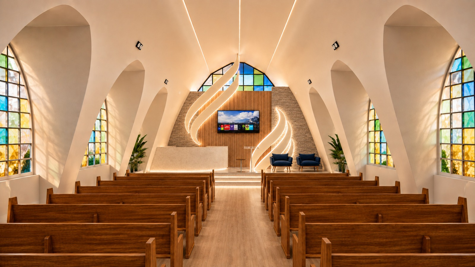 Arquitetura sacra — Silêncio, luz e contemplação